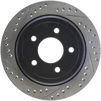 StopTech Sport Drilled/Slotted Brake Rotor Rear Right 127.61073R