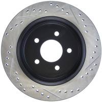 Stoptech - StopTech Sport Drilled/Slotted Brake Rotor Rear Right 127.61073R - Image 2