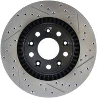 Stoptech - StopTech Sport Drilled/Slotted Brake Rotor; Front Left - Image 1