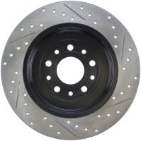 Stoptech - StopTech Sport Drilled/Slotted Brake Rotor Rear Right 127.61081R - Image 2