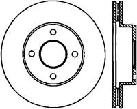 StopTech Sport Drilled/Slotted Brake Rotor Front Left 127.61082L