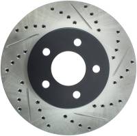 Stoptech - StopTech Sport Drilled/Slotted Brake Rotor Front Left 127.61085L - Image 1