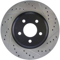 Stoptech - StopTech Sport Drilled/Slotted Brake Rotor Front Left 127.61086L - Image 1