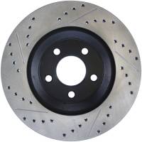 Stoptech - StopTech Sport Drilled/Slotted Brake Rotor Front Left 127.61086L - Image 2