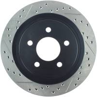 StopTech Sport Drilled/Slotted Brake Rotor Rear Right 127.61087R