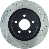 Stoptech - StopTech Sport Drilled/Slotted Brake Rotor Rear Right 127.61087R - Image 2