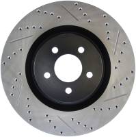 Stoptech - StopTech Sport Drilled/Slotted Brake Rotor Front Left 127.61089L - Image 1