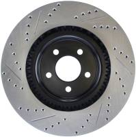 Stoptech - StopTech Sport Drilled/Slotted Brake Rotor Front Left 127.61089L - Image 2