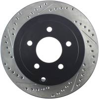 StopTech Sport Drilled/Slotted Brake Rotor; Rear Right