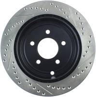 Stoptech - StopTech Sport Drilled/Slotted Brake Rotor; Rear Right - Image 2