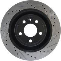 Stoptech - StopTech Sport Drilled/Slotted Brake Rotor Front Left 127.61098L - Image 1