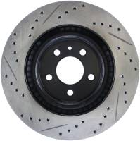 Stoptech - StopTech Sport Drilled/Slotted Brake Rotor Front Left 127.61098L - Image 2