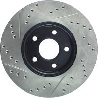 Stoptech - StopTech Sport Drilled/Slotted Brake Rotor Front Left 127.61100L - Image 2