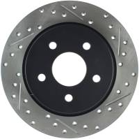 Stoptech - StopTech Sport Drilled/Slotted Brake Rotor Rear Left 127.61101L - Image 1