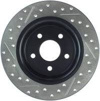 Stoptech - StopTech Sport Drilled/Slotted Brake Rotor Rear Left 127.61101L - Image 2