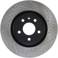 Stoptech - StopTech Sport Drilled/Slotted Brake Rotor Front Left 127.61102L - Image 1