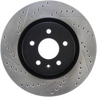 StopTech Sport Drilled/Slotted Brake Rotor Front Right 127.61102R