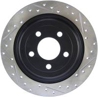 Stoptech - StopTech Sport Drilled/Slotted Brake Rotor Rear Left 127.61111L - Image 1