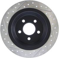 Stoptech - StopTech Sport Drilled/Slotted Brake Rotor Rear Left 127.61111L - Image 2