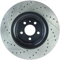 Stoptech - StopTech Sport Drilled/Slotted Brake Rotor Front Left 127.61114L - Image 2