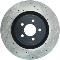 Stoptech - StopTech Sport Drilled/Slotted Brake Rotor Front Left 127.61116L - Image 1