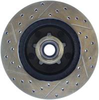 Stoptech - StopTech Sport Drilled/Slotted Brake Rotor Front Left 127.62000L - Image 2