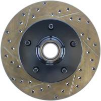 StopTech Sport Drilled/Slotted Brake Rotor Front Right 127.62000R