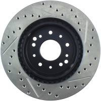 Stoptech - StopTech Sport Drilled/Slotted Brake Rotor Front and Rear Right 127.62007R - Image 2