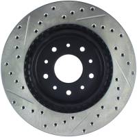 Stoptech - StopTech Sport Drilled/Slotted Brake Rotor Front Left 127.62010L - Image 2