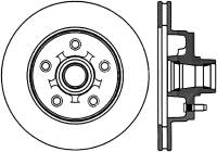 StopTech Sport Cryo Drilled/Slotted Brake Rotor Front Left 127.62012CL