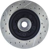 Stoptech - StopTech Sport Drilled/Slotted Brake Rotor Front Left 127.62013L - Image 2