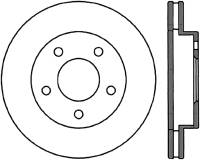 StopTech Sport Cryo Drilled/Slotted Brake Rotor Front Left 127.62017CL