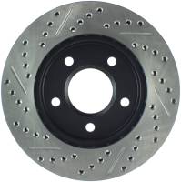 Stoptech - StopTech Sport Drilled/Slotted Brake Rotor Front Left 127.62017L - Image 2