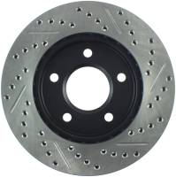 Stoptech - StopTech Sport Drilled/Slotted Brake Rotor Front Right 127.62017R - Image 2