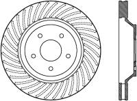 StopTech Sport Cryo Drilled/Slotted Brake Rotor Front Left 127.62046CL