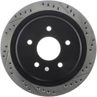 Stoptech - StopTech 97-10 Chevy Corvette Slotted & Drilled Rear Left Rotor - 127.62061L - Image 1