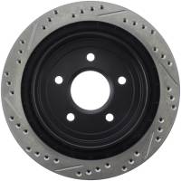 Stoptech - StopTech 97-10 Chevy Corvette Slotted & Drilled Rear Left Rotor - 127.62061L - Image 2