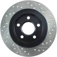 Stoptech - StopTech Sport Drilled/Slotted Brake Rotor Rear Right 127.62064R - Image 2