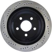 Stoptech - StopTech 98-02 Chevrolet Camaro / Pontiac Firebird/Trans Am Slotted & Drilled Rear Left Rotor - 127.62065L - Image 2