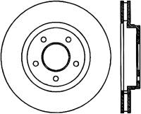 StopTech Sport Cryo Drilled/Slotted Brake Rotor Front Left 127.62068CL