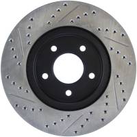 Stoptech - StopTech Sport Drilled/Slotted Brake Rotor Front Left 127.62068L - Image 2