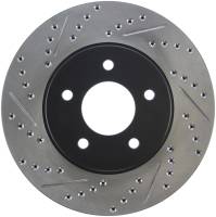 StopTech Sport Drilled/Slotted Brake Rotor Front Right 127.62068R