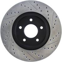 Stoptech - StopTech Sport Drilled/Slotted Brake Rotor Front Right 127.62068R - Image 2