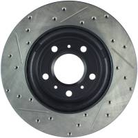 Stoptech - StopTech Sport Drilled/Slotted Brake Rotor Front Left 127.62073L - Image 2