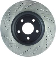 Stoptech - StopTech Sport Drilled/Slotted Brake Rotor Front Left 127.62078L - Image 2