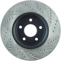 Stoptech - StopTech Sport Drilled/Slotted Brake Rotor Front Right 127.62078R - Image 2