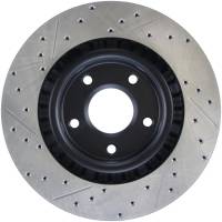 Stoptech - StopTech Sport Drilled/Slotted Brake Rotor Front Left 127.62085L - Image 2