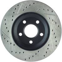 Stoptech - StopTech Sport Drilled/Slotted Brake Rotor Front Left 127.62087L - Image 2