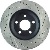 Stoptech - StopTech Sport Drilled/Slotted Brake Rotor Front Right 127.62087R - Image 2