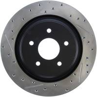 StopTech Sport Drilled/Slotted Brake Rotor Rear Right 127.62096R